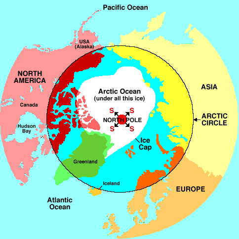 Artic map